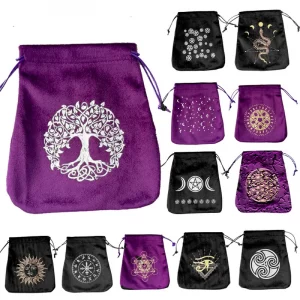 New velvet gourd bag, jewelry crystal object storage bag, gift pouch, tarot velvet bag, drawstring bag